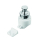 PLASTIMO LOCK NICKEL CHR.BR BUTTON /E16MM 470675
