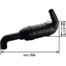 PLASTIMO GOOSENECK 40/45/50 45° 473872
