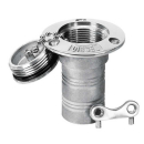PLASTIMO DECKSVERSCHR.+DECKEL INOX DIESEL 38MM 48746
