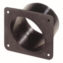 PLASTIMO ADAPTER D100MM FUER LUEFTER 118X118 50156