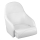 PLASTIMO SITZ MIT KLAPP. RUECKENLEHNE WEISS VINYL 53303