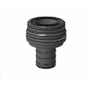 PLASTIMO ANSCHLUSSTUECK GERADE 25MM + ABDICHT 54557