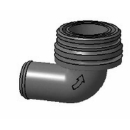 PLASTIMO WINKELANSCHLUSS D 28MM BILGEPUMPE 55768