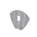 PLASTIMO STEM PROTECTION ST/STEEL + HOLE 32X27CM 59040
