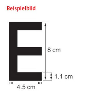 PLASTIMO Buchstabe X, 8 cm, weiß 59135