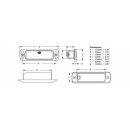 Hella Sea Hawk LED Scheinwerfer 9-33V 2LT 980 747-011