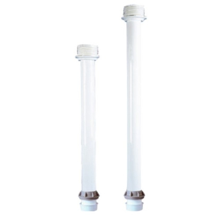 PLASTIMO TISCHBEIN AUMINIUM D60 H610 MM WEISS 44048