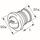 Webasto Ausstroemer D55 verschliessbar 1320812A