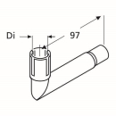 Webasto Kruemmer D24 Edelstahl, ohne Kondensatabl 1320383A