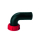 PLASTIMO FITTING PLAST.90° 11/2 FR HOSE D38MM 62013