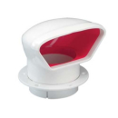 Marinco 3” LOW-PROFILE VENT RED N10863