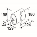 Webasto Abgasschalldaempfer D38 1321397A