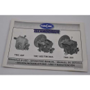 Vetus Bedienungsanleitung TMC 40P/60E/ 260 MUTMC0510