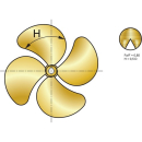 Vetus P4G Propeller 19Ø, 23 Steigung P4G19X23R