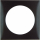 Philippi ADR 1 edelstahl Abdeckrahmen 1-fach 609182725