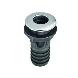 PLASTIMO BORDDUCHLASS  NYLON S/S FLANSCH 3/4 65620