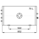 Vetus Doppelspiral Warmwasserboiler 75 Ltr. WHT075