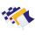 PLASTIMO INT. SIGNALFLAGGE R - CM 20 x 30 64337