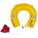 PLASTIMO HUFEISENRETTUNGSRING AUFBLAS. WEIß 65018