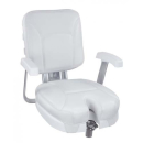 Plastimo SEAT FISHING WHITE WITH ARM REST 66215
