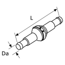 Webasto Rueckschlagventil 15K, ohne Leckb., L=104 1320239A