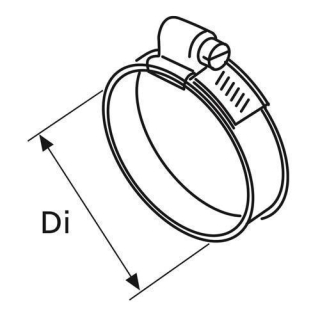 Webasto ET Schlauchschelle D32-39 Edelstahl 5 St. 1321732A