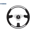 Plastimo Steuerrad SANTORINI schwarz silber 350mm 64755