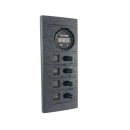 PLASTIMO 4--fach Schalttafel mit Voltmeter 66994