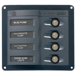 BEP Systems In Operation Panel - 4 LEDs, 12V SOP1
