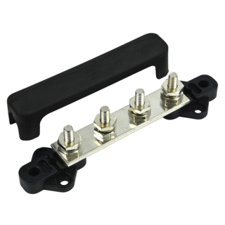 BEP Sammelschiene einzeln 4x 6mm Eingangsbolzen BB-4S-150A/DSP