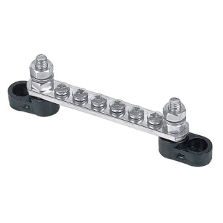 BEP Sammelschiene Singel 6x 4mm Schraubklemme BB-6W-2S/DSP