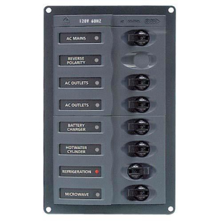 BEP Trennschalter Panel AC 230V vertikal 900-ACM6W