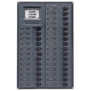 BEP Trennschalter-Panel Millennium Serie 28x 1-pol M28-DCSM
