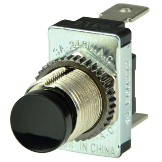 BEP Schaltkontakt OFF-(On) 12V DC 10A schwarze 1001402