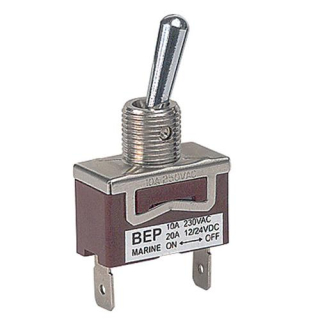BEP Kippschalter  (On)-Off-(On) einpolig 12V 10A SW-32120