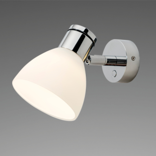 Prebit LED-Anbauleuchte R1-2, chrom-glanz 20014305