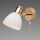 Prebit LED-Anbauleuchte R1-2 mit USB, gold-glanz, 20014309/USB