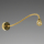 Prebit LED-Flexleuchte 01 mit USB, 300mm, gold-gla 20113309/USB