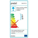 Prebit LED-Anbauleuchte R1-1 mit USB 21111909/USB