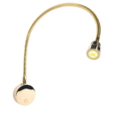 Prebit LED-Flexleuchte 01-1 mit USB, 300mm, gold-g...