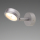 Prebit LED-Anbauleuchte F5, chrom-glanz, rot/warmw 21923305