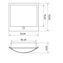 Prebit JUNA  Edelstahl, 9-32V 25017004