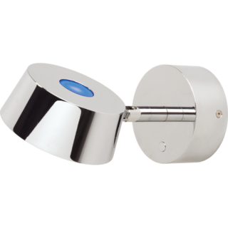 Prebit LANA mit USB, chrom-glanz Blau 25113055/USB