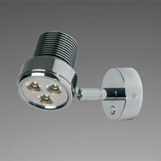 Prebit LED-Anbauleuchte R2HV, chrom-glanz,25° 70522505