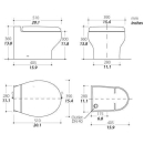 Tecma Silence Plus 2G Toilette 12V DeepShort weiss...