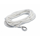 BUKH PRO POLYESTER ROPE WHITE Ø12 W/THIMBLE T5012209