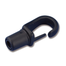 BUKH PRO Karabinerhaken schwarz Ø 5-6 mm C2805080