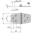 BUKH PRO HINGES M3501490
