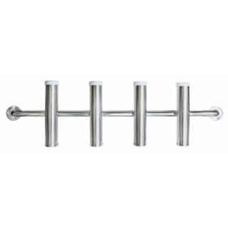 BUKH PRO S.S.WALL MOUNT FISH.ROD HOLDER 4PLACES M2640900