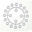 BUKH PRO WHITE UNDERSCREW RIM E5645074